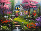 Dorf 5d Diy Diamond Painting Diamant Malerei Set MJ7317
