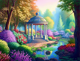 Dorf 5d Diy Diamond Painting Diamant Malerei Set MJ7320