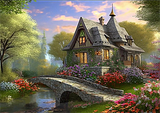 Dorf 5d Diy Diamond Painting Diamant Malerei Set MJ7322