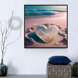 Herz 5d Diy Diamond Painting Diamant Malerei Set MJ7333