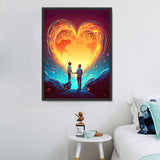 Herz 5d Diy Diamond Painting Diamant Malerei Set MJ7335