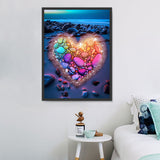 Herz 5d Diy Diamond Painting Diamant Malerei Set MJ7337