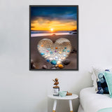 Herz 5d Diy Diamond Painting Diamant Malerei Set MJ7338