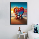 Herz 5d Diy Diamond Painting Diamant Malerei Set MJ7341