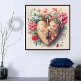 Herz 5d Diy Diamond Painting Diamant Malerei Set MJ8001