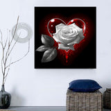 Herz 5d Diy Diamond Painting Diamant Malerei Set MJ8006
