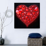 Herz 5d Diy Diamond Painting Diamant Malerei Set MJ8007