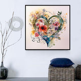Herz 5d Diy Diamond Painting Diamant Malerei Set MJ8009