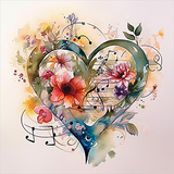 Herz 5d Diy Diamond Painting Diamant Malerei Set MJ8009