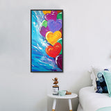 Herz 5d Diy Diamond Painting Diamant Malerei Set MJ8013