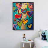 Herz 5d Diy Diamond Painting Diamant Malerei Set MJ8016