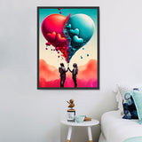 Herz 5d Diy Diamond Painting Diamant Malerei Set MJ8021