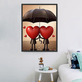 Herz 5d Diy Diamond Painting Diamant Malerei Set MJ8022