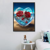 Herz 5d Diy Diamond Painting Diamant Malerei Set MJ8029