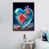 Herz 5d Diy Diamond Painting Diamant Malerei Set MJ8030