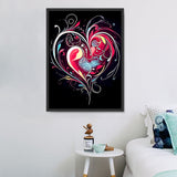 Herz 5d Diy Diamond Painting Diamant Malerei Set MJ8031
