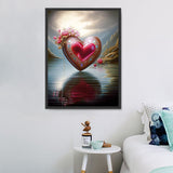Herz 5d Diy Diamond Painting Diamant Malerei Set MJ8032