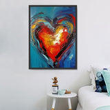 Herz 5d Diy Diamond Painting Diamant Malerei Set MJ8033