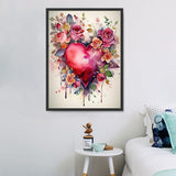 Herz 5d Diy Diamond Painting Diamant Malerei Set MJ8035