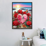Herz 5d Diy Diamond Painting Diamant Malerei Set MJ8037