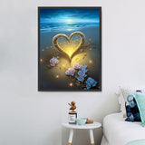 Herz 5d Diy Diamond Painting Diamant Malerei Set MJ8038