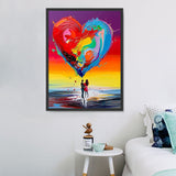 Herz 5d Diy Diamond Painting Diamant Malerei Set MJ8039