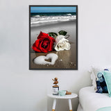 Herz 5d Diy Diamond Painting Diamant Malerei Set MJ8043