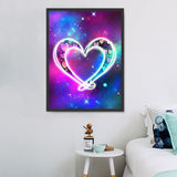 Herz 5d Diy Diamond Painting Diamant Malerei Set MJ8045