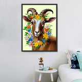 Schaf 5d Diy Diamond Painting Diamant Malerei Set MJ8048