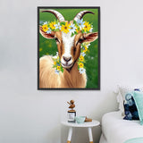 Schaf 5d Diy Diamond Painting Diamant Malerei Set MJ8049