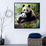 Panda 5d Diy Diamond Painting Diamant Malerei Set MJ8061