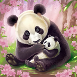 Panda 5d Diy Diamond Painting Diamant Malerei Set MJ8062