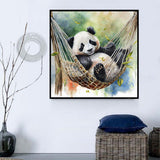 Panda 5d Diy Diamond Painting Diamant Malerei Set MJ8069