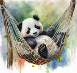 Panda 5d Diy Diamond Painting Diamant Malerei Set MJ8069