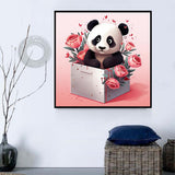 Panda 5d Diy Diamond Painting Diamant Malerei Set MJ8072