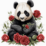 Panda 5d Diy Diamond Painting Diamant Malerei Set MJ8074