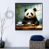 Panda 5d Diy Diamond Painting Diamant Malerei Set MJ8075