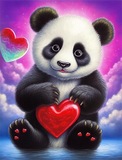 Panda 5d Diy Diamond Painting Diamant Malerei Set MJ8078