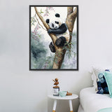 Panda 5d Diy Diamond Painting Diamant Malerei Set MJ8081