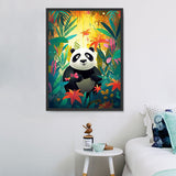 Panda 5d Diy Diamond Painting Diamant Malerei Set MJ8083