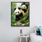 Panda 5d Diy Diamond Painting Diamant Malerei Set MJ8085