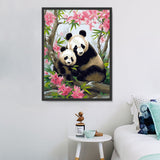 Panda 5d Diy Diamond Painting Diamant Malerei Set MJ8087
