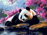 Panda 5d Diy Diamond Painting Diamant Malerei Set MJ8096