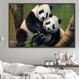 Panda 5d Diy Diamond Painting Diamant Malerei Set MJ8097