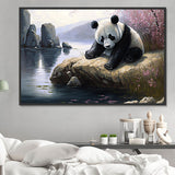 Panda 5d Diy Diamond Painting Diamant Malerei Set MJ8099