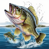 Fisch 5d Diy Diamond Painting Diamant Malerei Set MJ8103