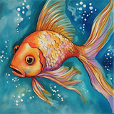 Fisch 5d Diy Diamond Painting Diamant Malerei Set MJ8106