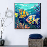 Fisch 5d Diy Diamond Painting Diamant Malerei Set MJ8107