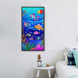 Fisch 5d Diy Diamond Painting Diamant Malerei Set MJ8112