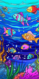 Fisch 5d Diy Diamond Painting Diamant Malerei Set MJ8112